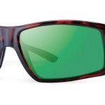 Smith Lifestyle Challis Sunglasses Tortoise Techlite Glass Polarized Green Mirror