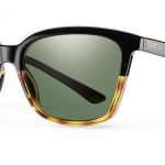Smith Lifestyle Colette Sunglasses Black Fade Tortoise Chromapop Polarized Gray Green