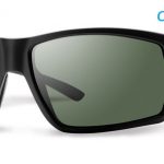Smith Lifestyle Colson Sunglasses Matte Black Chromapop+ Polarized Gray Green