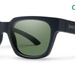 Smith Lifestyle Comstock Sunglasses Matte Black Chromapop Polarized Gray Green