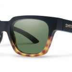 Smith Lifestyle Comstock Sunglasses Matte Black Fade Tortoise Carbonic Gray Green