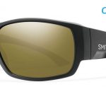 Smith Lifestyle Dockside Sunglasses Matte Black Chromapop+ Polarized Bronze Mirror