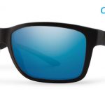 Smith Lifestyle Drake Sunglasses Matte Black Chromapop+ Polarized Blue Mirror