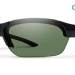 Smith Lifestyle Envoy Sunglasses Black Chromapop+ Polarized Gray Green