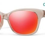 Smith Lifestyle Feature Sunglasses Desert Crystal Smoke Chromapop Sun Red Mirror