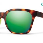 Smith Lifestyle Founder Sunglasses Matte Tortoise Neon Chromapop Sun Green Mirror