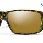 Smith Lifestyle Guides Choice Sunglasses Flecked Green Tortoise Chromapop Polarized Bronze Mirror