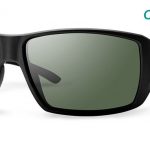 Smith Lifestyle Guides Choice Sunglasses Matte Black Chromapop Polarized Gray Green