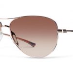 Smith Lifestyle Langley Sunglasses Rose Gold Carbonic Sienna Gradient