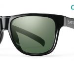 Smith Lifestyle Lowdown Slim Sunglasses Black Chromapop Polarized Gray Green