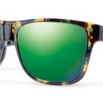 Smith Lifestyle Lowdown XL Sunglasses Flecked Green Tortoise Carbonic Green Sol-X