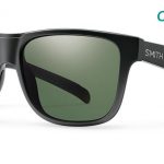 Smith Lifestyle Lowdown XL Sunglasses Matte Black Chromapop Polarized Gray Green