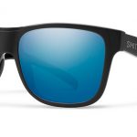 Smith Lifestyle Lowdown XL Sunglasses Matte Black – Salty Crew Chromapop Polarized Blue Mirror
