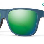 Smith Lifestyle Lowdown XL Sunglasses Matte Corsair Ripped Chromapop Sun Green Mirror