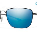 Smith Lifestyle Nomad Sunglasses Dark Gray Chromapop+ Polarized Blue Mirror