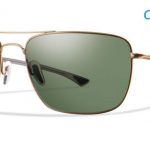 Smith Lifestyle Nomad Sunglasses Matte Gold Chromapop+ Polarized Gray Green