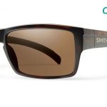 Smith Lifestyle Outlier Sunglasses Matte Tortoise Chromapop Polarized Brown