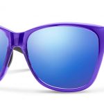 Smith Lifestyle Ramona Sunglasses Crystal Ultraviolet Carbonic Blue Flash Mirror