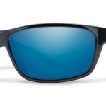 Smith Lifestyle Redmond Sunglasses Black Techlite Glass Polarized Blue Mirror