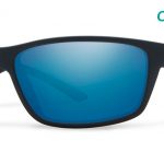 Smith Lifestyle Redmond Sunglasses Matte Black Chromapop Polarized Blue Mirror