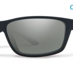 Smith Lifestyle Redmond Sunglasses Matte Black Chromapop+ Polarized Platinum