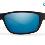 Smith Lifestyle Ridgewell Sunglasses Matte Black Chromapop+ Polarized Blue Mirror