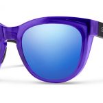 Smith Lifestyle Sidney Sunglasses Crystal Ultraviolet Carbonic Blue Flash Mirror