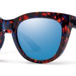 Smith Lifestyle Sidney Sunglasses Flecked Blue Tortoise Carbonic Blue Flash Mirror