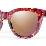 Smith Lifestyle Sidney Sunglasses Flecked Mulberry Tortoise Carbonic Rose Gold Mirror