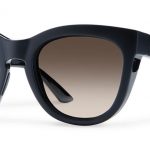 Smith Lifestyle Sidney Sunglasses Matte Black Carbonic Polarized Brown Gradient