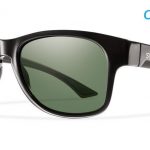 Smith Lifestyle Wayward Sunglasses Black Chromapop+ Polarized Gray Green