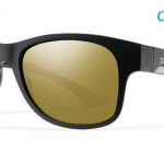 Smith Lifestyle Wayward Sunglasses Matte Black Chromapop+ Polarized Bronze Mirror
