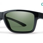 Smith Lifestyle Wolcott Sunglasses Black Chromapop+ Polarized Gray Green