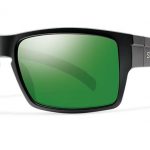 Smith Lifestyle Outlier XL Sunglasses Matte Black Carbonic Polarized Green Sol-X Mirror