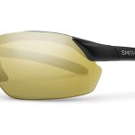 Smith Performance Parallel Max Sunglasses Matte Black Carbonic Polarized Gold Mirror
