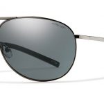 Smith Lifestyle Serpico Sunglasses Gunmetal Carbonic Polarized Gray