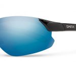 Smith Performance Parallel D Max Sunglasses Black White Carbonic Blue Sol-X Mirror