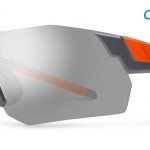 Smith Performance Pivlock Arena Max Sunglasses Charcoal Neon Orange Chromapop Platinum
