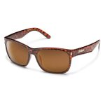 Suncloud Injection Dashboard Tortoise Polarized Brown Sunglasses