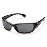 Suncloud Injection Hook Black Polarized Gray Sunglasses