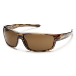 Suncloud Injection Voucher Brown Stripe Polarized Brown Sunglasses