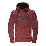 The North Face Men’s Avalon Half Dome Hoodie – Sequoia Red Heather/Brunette Brown