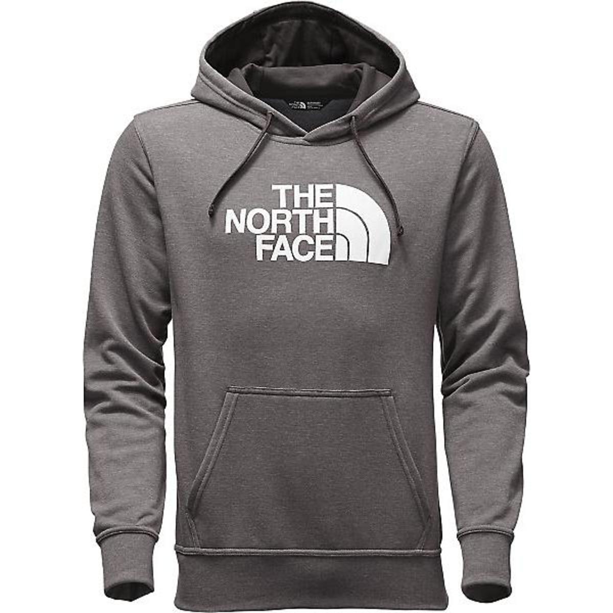 The North Face Men's Half Dome Hoodie – Medium Grey Heather/White ...