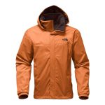 The North Face Men’s Resolve 2 Jacket – Autumnal Orange/Brunette Brown