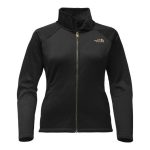 The North Face Women’s Agave Full Zip – Black/Black