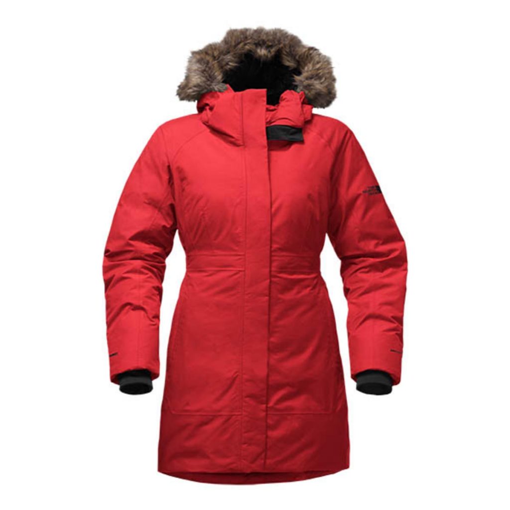 The North Face Women S Arctic Parka Ii Jacket Red Conquer The Cold