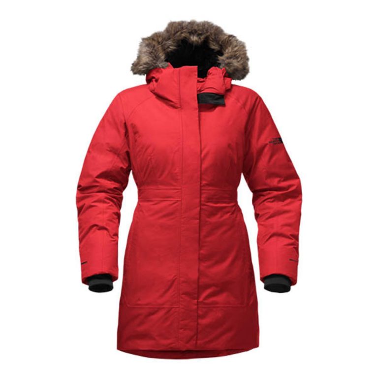 The North Face Women's Arctic Parka II Jacket – Red | Conquer the Cold ...