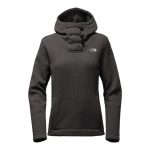 The North Face Women’s Crescent Hooded Pull-Over – Black Heather