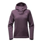 The North Face Women’s Crescent Hooded Pull-Over – Dark Eggplant Purple Heather