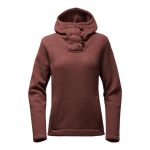 The North Face Women’s Crescent Hooded Pull-Over – Sequoia Red Heather